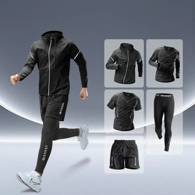 New Gear Running - Set da Corsa per Uomo, Abbigliamento