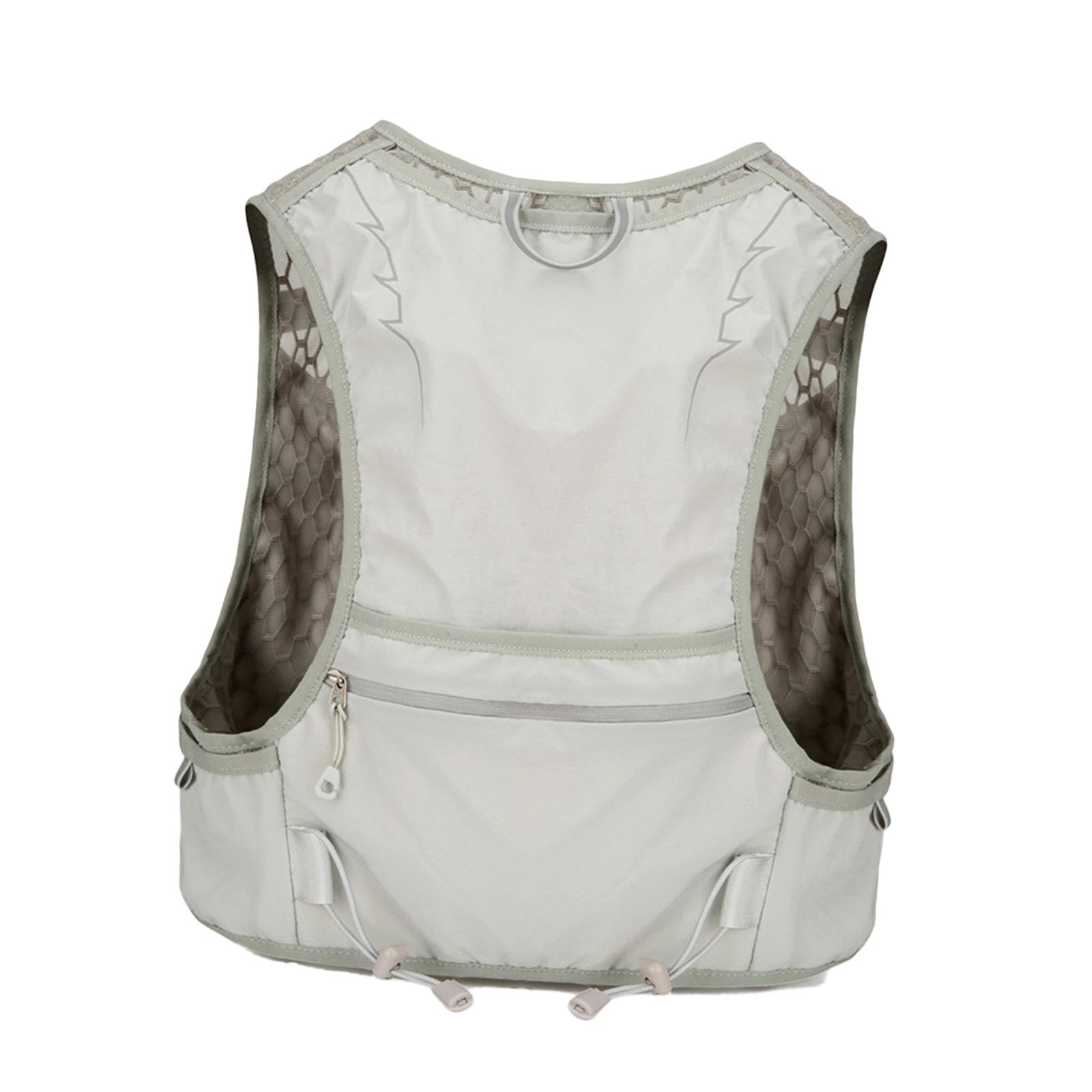 Running Gear For Marathon - Gilet Idratazione con Tasche Multiple, Attrezzatura