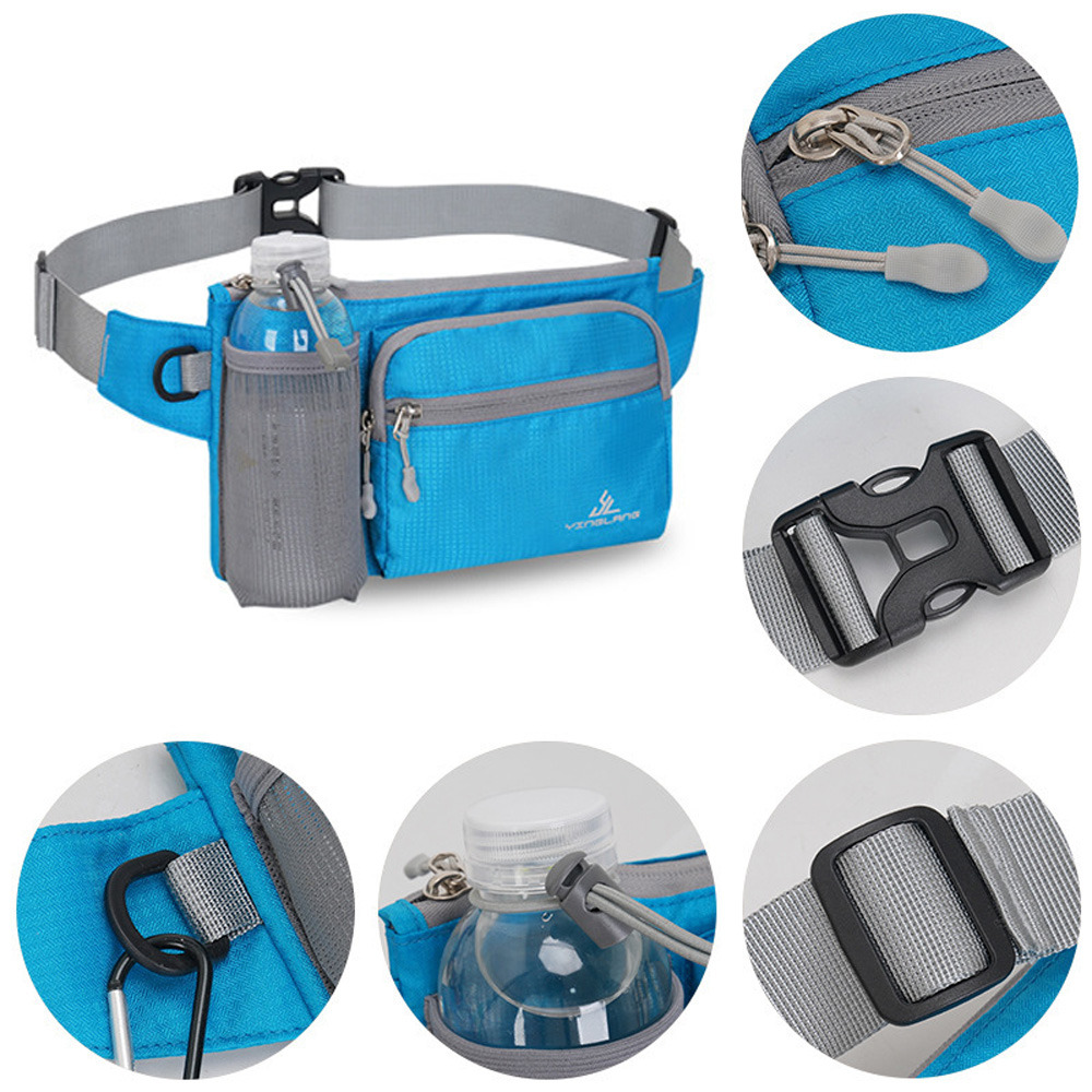 Running Gear For Marathon - Cintura Leggera Portaborraccia per Corsa Uomo