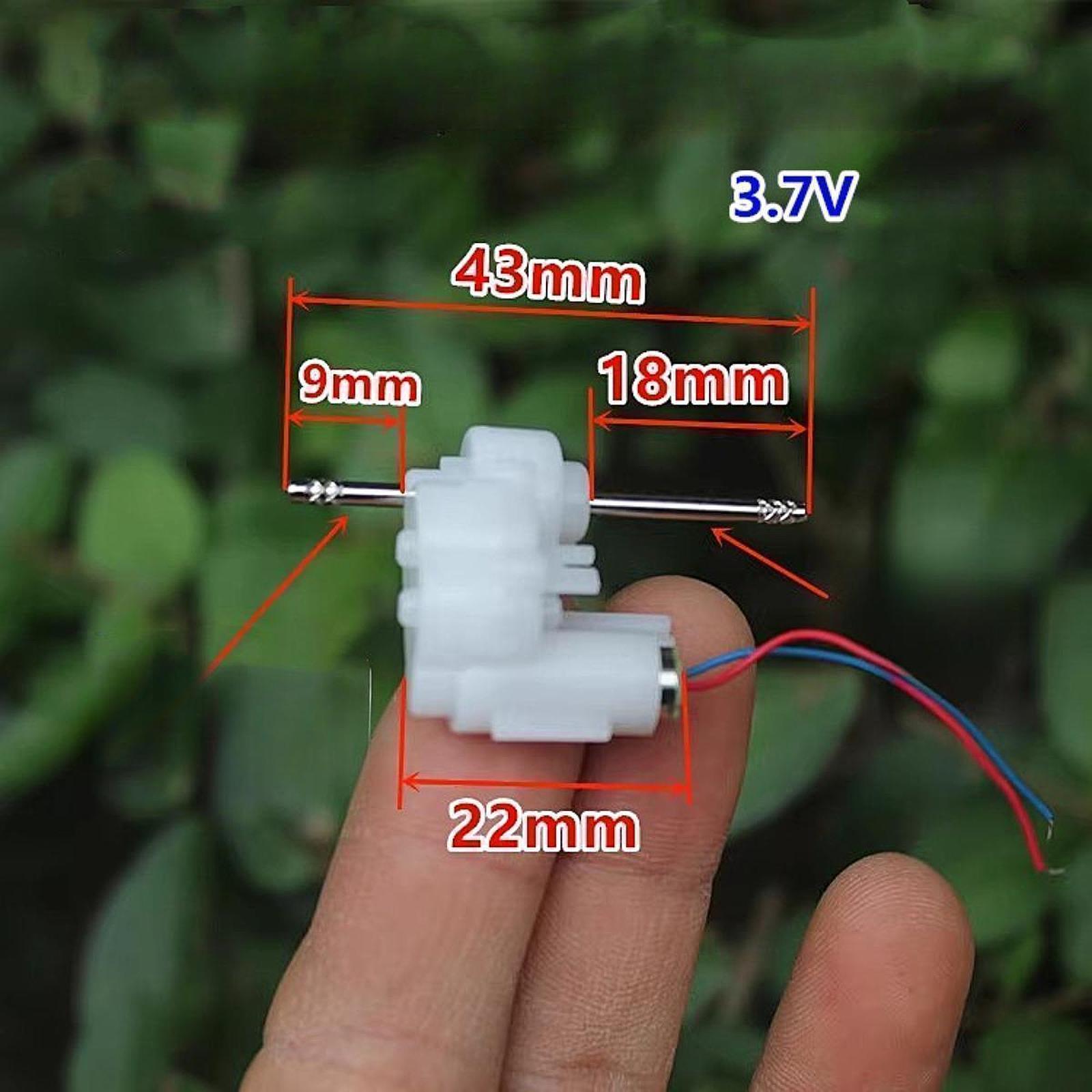 Running Gear Motor - Motore senza nucleo mini DC con