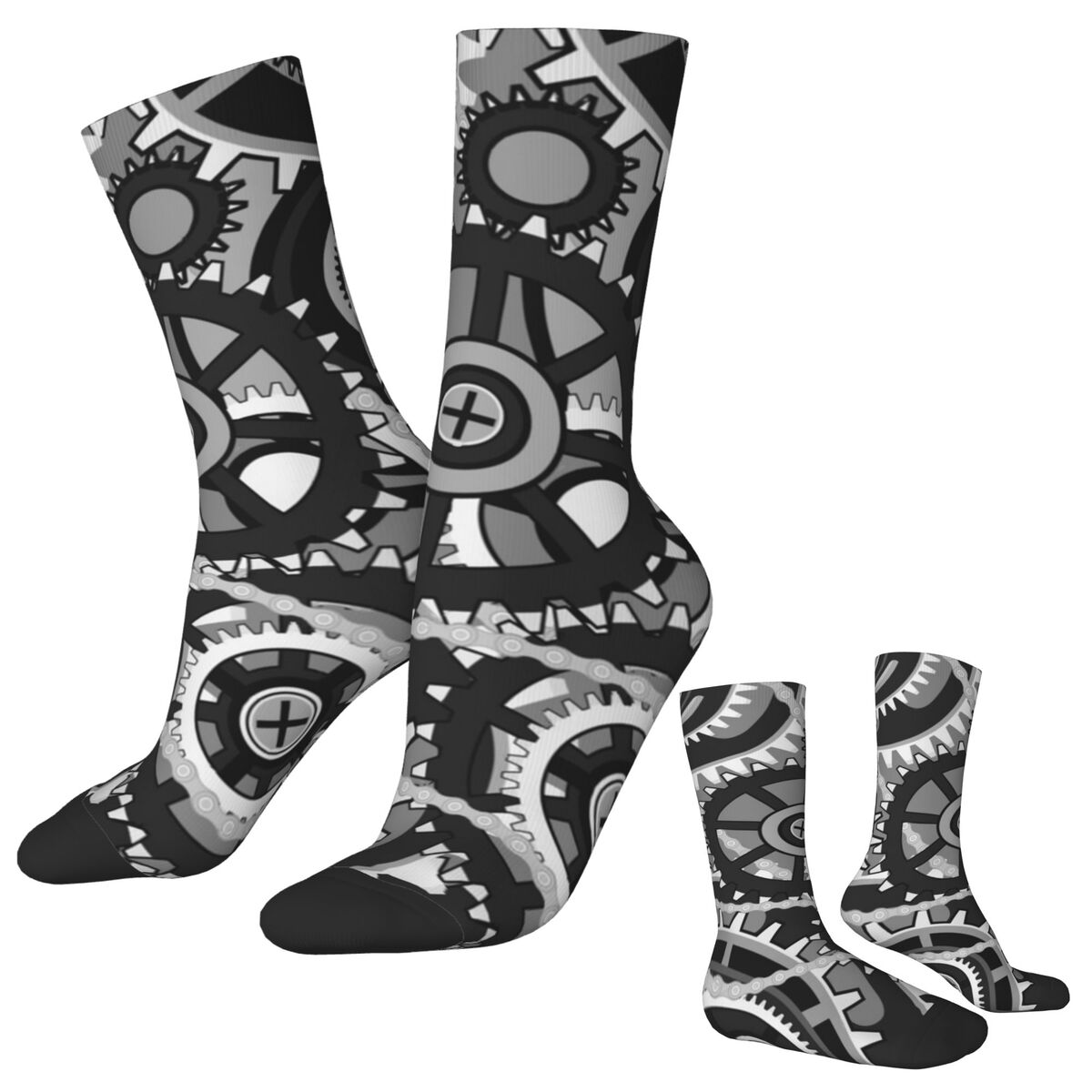 Running Gear Gifts For Men - Ingranaggi Calze con ruote vintage da