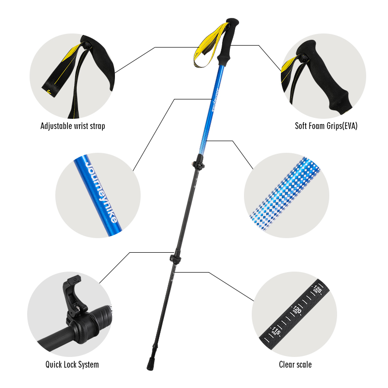 Bastone da Trekking in Fibra d - Trekking Pole Carbon recensione e prezzo