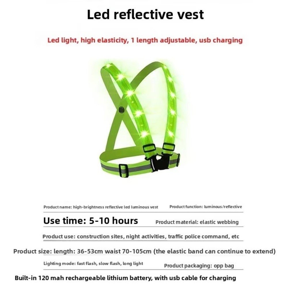 Nuovo Gilet di Sicurezza LED i - New Gear Running recensione e prezzo