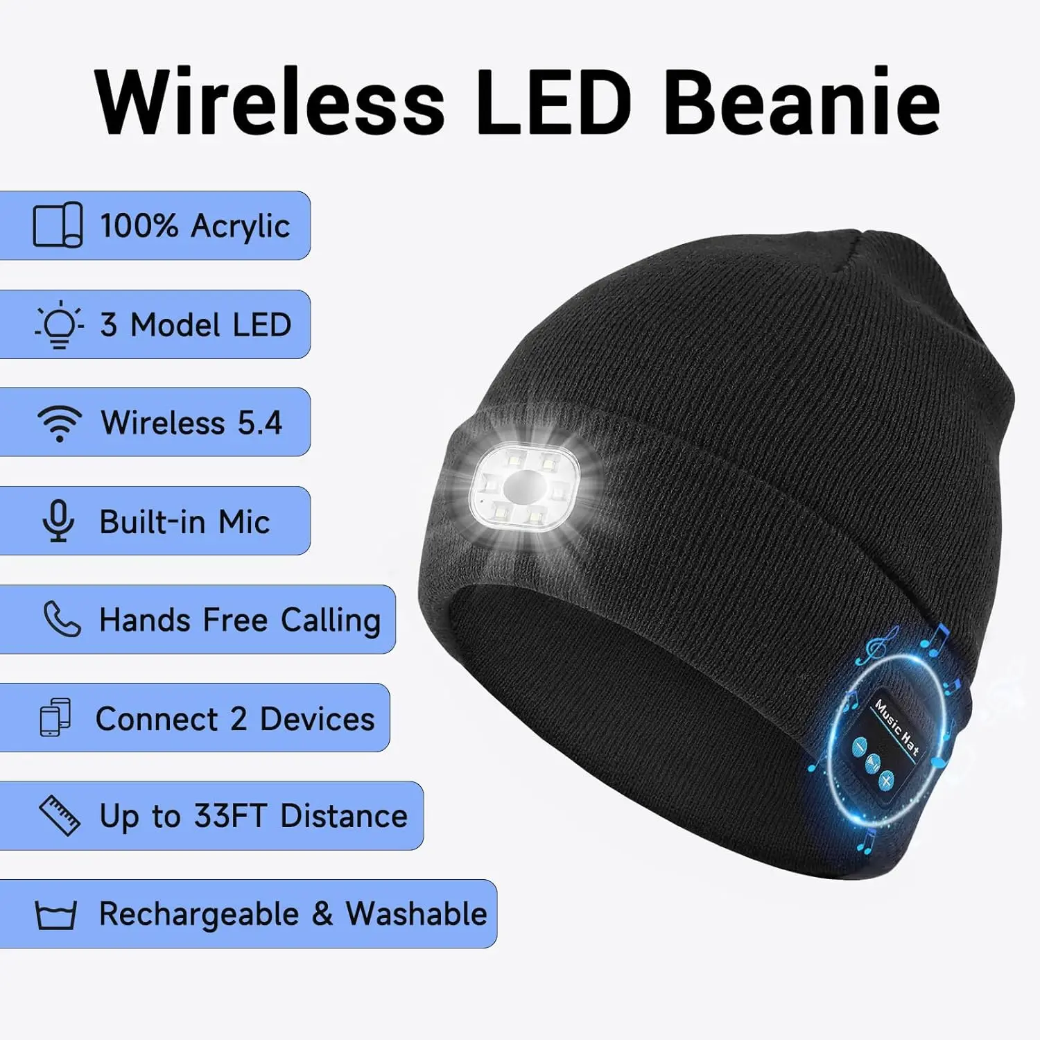 Cappello Luminoso a LED Blueto - Running Gear For Marathon recensione e prezzo