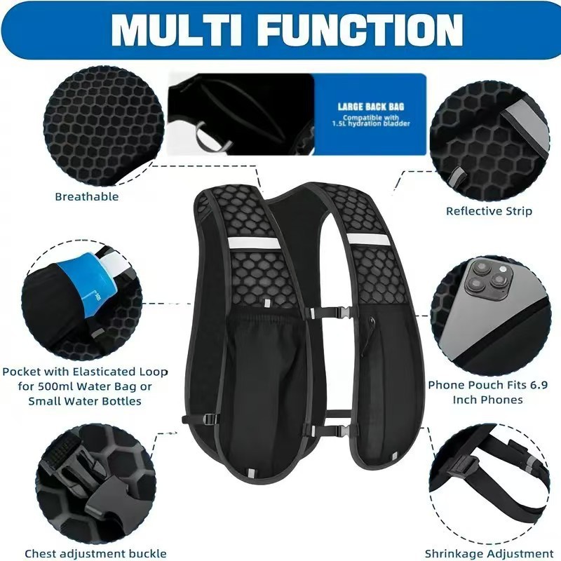 Zaino Idratazione Leggero per  - Running Gear For Marathon recensione e prezzo