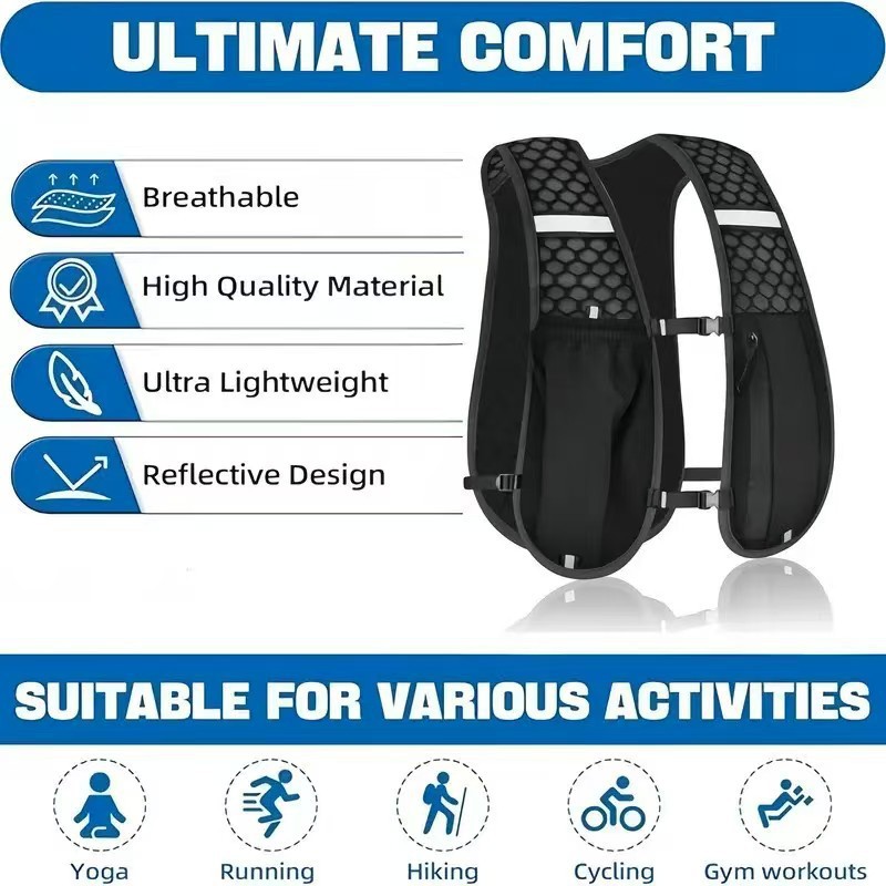 Zaino Idratazione Leggero per  - Running Gear For Marathon recensione e prezzo