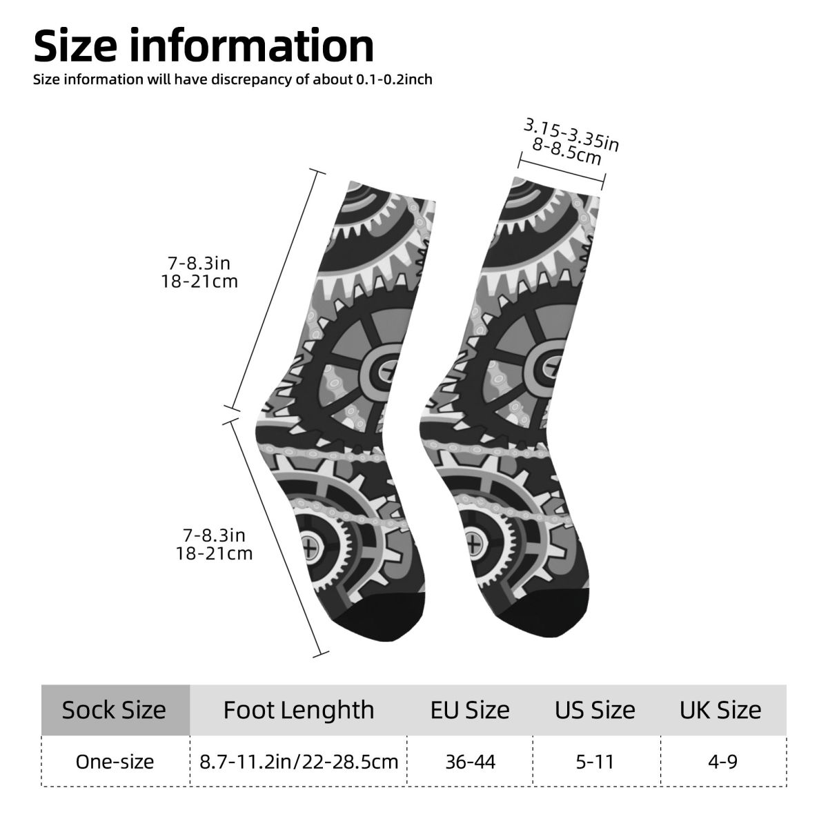 Ingranaggi Calze con ruote vin - Running Gear Gifts For Men recensione e prezzo